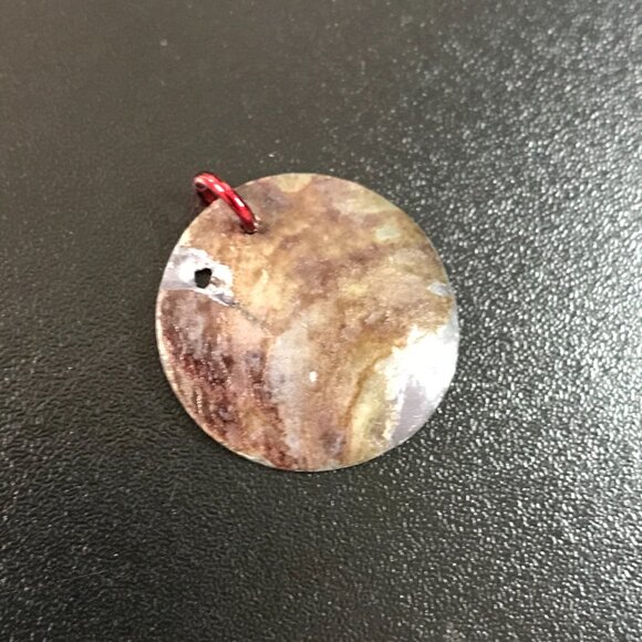 Purple Black Lip Shell Pendant - Picture 10 of 10